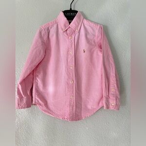 Polo Ralph Lauren Toddler Boy Oxford Shirt Size: 4